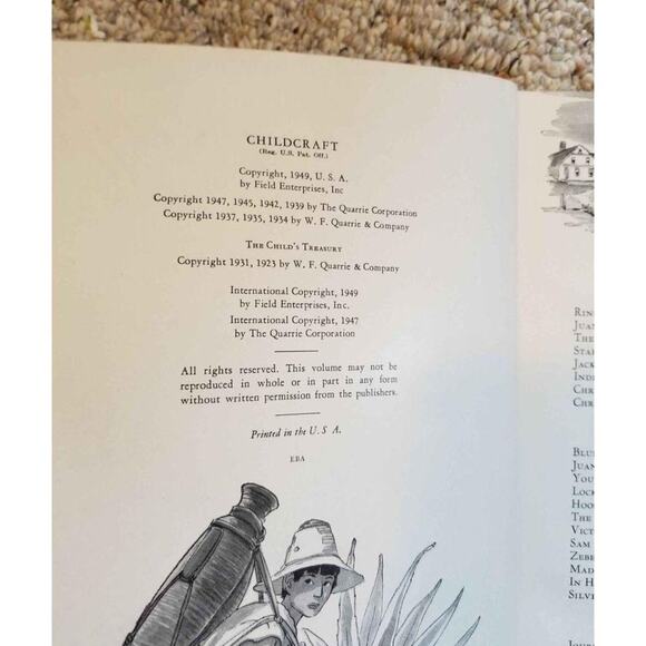 ChildCraft Book Vol 5 Encyclopedia Life in Many Lands - Picture 6 of 9